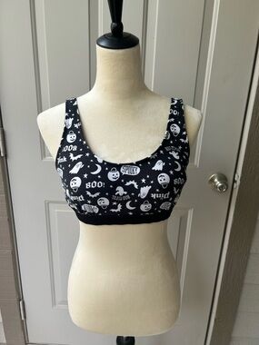 Pink Victorias Secret Halloween Lounge Bra